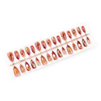 Press-On Nail Kit 24-Piece Jelly Glue & Nail File