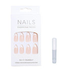 Press-On Nail Kit 24-Piece Salon-Quality Adhesive Tabs