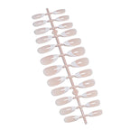 Press-On Nail Kit 24-Piece Salon-Quality Adhesive Tabs