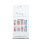 Press-On Nail Kit 24 Pieces Reusable Adhesive Tabs