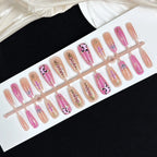 Press-On Nail Kit 30-Piece Salon-Quality Multiple Sizes & Tools