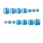 Press-On Nail Kit Acrylic Glossy Multiple Sizes & Reusable