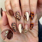 Press-On Nail Kit Artistic Designs & Comfortable Fit