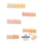Press-On Nail Kit Artistic Designs Durable Wear