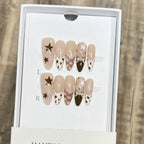 Press-On Nail Kit Artistic Designs No Glue & Long-Lasting
