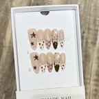 Press-On Nail Kit Artistic Designs No Glue & Long-Lasting