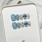 Press-On Nail Kit Artistic Designs Non-Damaging Adhesive