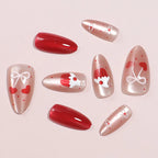 Press-On Nail Kit Cat Eye 24-Piece Easy Application