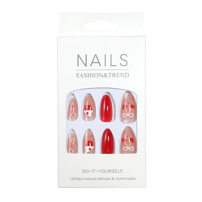 Press-On Nail Kit Cat Eye 24-Piece Easy Application
