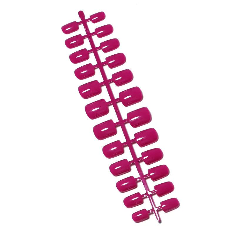 Press-On Nail Kit Customizable Length & Shape 24 Pieces