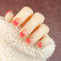 Press-On Nail Kit Floral Bow Adhesive Tabs