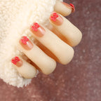 Press-On Nail Kit Floral Bow Adhesive Tabs