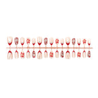 Press-On Nail Kit Floral Design Easy Application