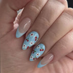 Press-On Nail Kit Floral Design Quick & Durable