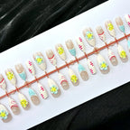 Press-On Nail Kit Floral Designs Salon-Quality Finish