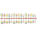 Press-On Nail Kit Floral Designs Salon-Quality Finish
