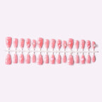 Press-On Nail Kit Floral No Glue Reusable