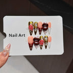Press-On Nail Kit Floral & Patterned Glue-Free Comfortable Fit