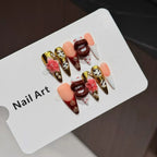 Press-On Nail Kit Floral & Patterned Glue-Free Comfortable Fit