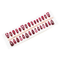 Press-On Nail Kit Floral & Sparkle Multiple Sizes