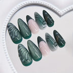 Press-On Nail Kit Floral Tip Reusable & Long-Lasting