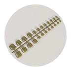 Press-On Nail Kit Glossy Finish Comfort Fit