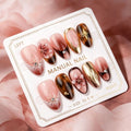 Press-On Nail Kit Handcrafted Designs Adhesive Strips