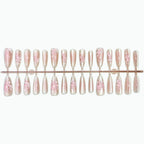 Press-On Nail Kit Intricate Floral & Multiple Sizes