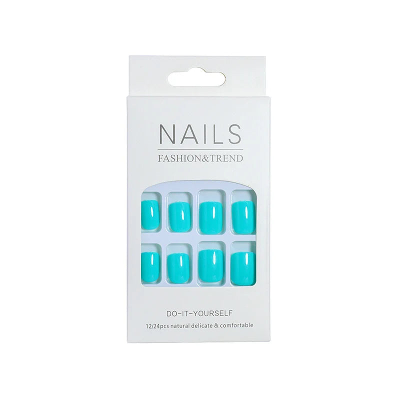 Press-On Nail Kit Natural-Look Comfortable Fit