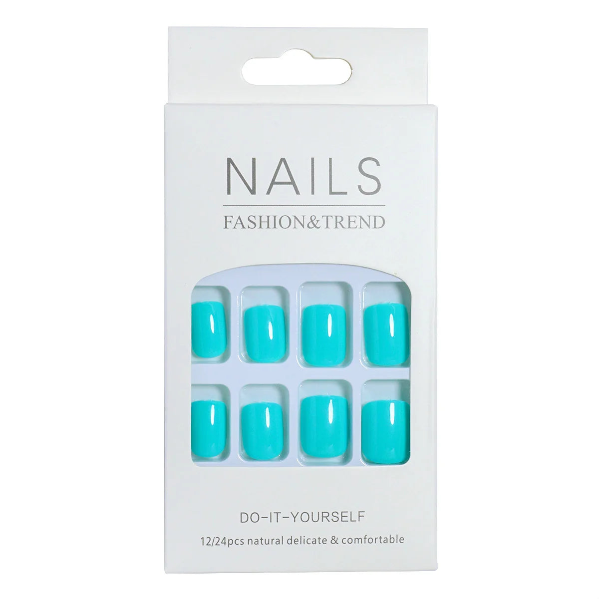 Press-On Nail Kit Natural-Look Comfortable Fit