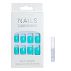 Press-On Nail Kit Natural-Look Comfortable Fit