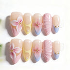 Press-On Nail Kit Peel & Stick Floral Designs