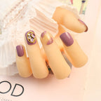 Press-On Nail Kit Rhinestone Embellished Peel And Stick