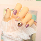 Press-On Nail Kit Rhinestone Embellished Peel And Stick