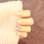 Press-On Nail Kit Rhinestone Embellished Reusable Multi-Size