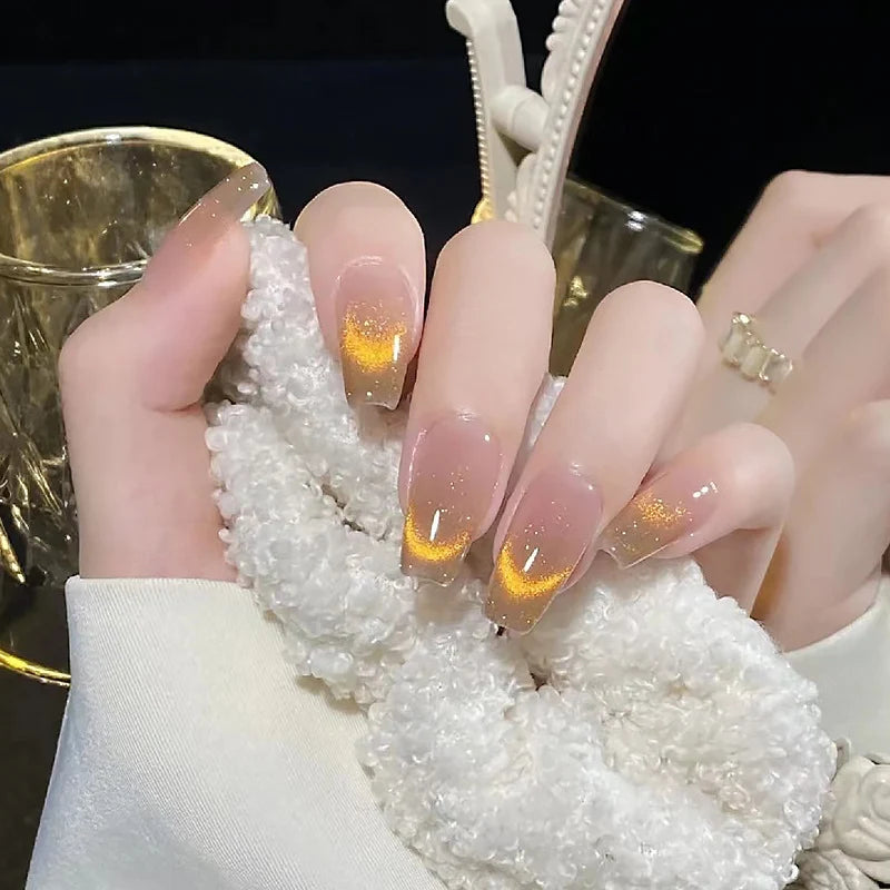 Press-On Nail Kit Salon-Quality No Glue Multiple Sizes
