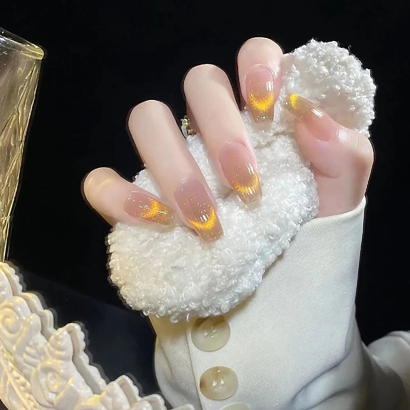 Press-On Nail Kit Salon-Quality No Glue Multiple Sizes