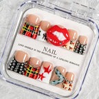 Press-On Nail Kit Salon-Quality Reusable Designs
