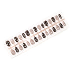 Press-On Nail Kit Star Pattern Mixed Gloss & Matte