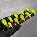 Press-On Nail Kit Stiletto Shape Reusable Adhesive Tabs