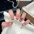 Press-On Nail Kit Vibrant Designs Easy Application Multiple Shapes