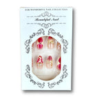 Press-On Nail Set 19 Unique Designs Peel & Stick