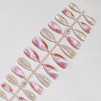 Press-On Nail Set 24-Piece Easy Application