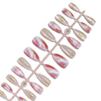 Press-On Nail Set 24-Piece Easy Application