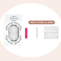 Press-On Nail Set 24-Piece Easy Application