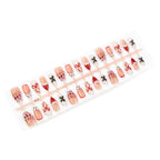 Press-On Nail Set 24-Piece Jelly Glue & File
