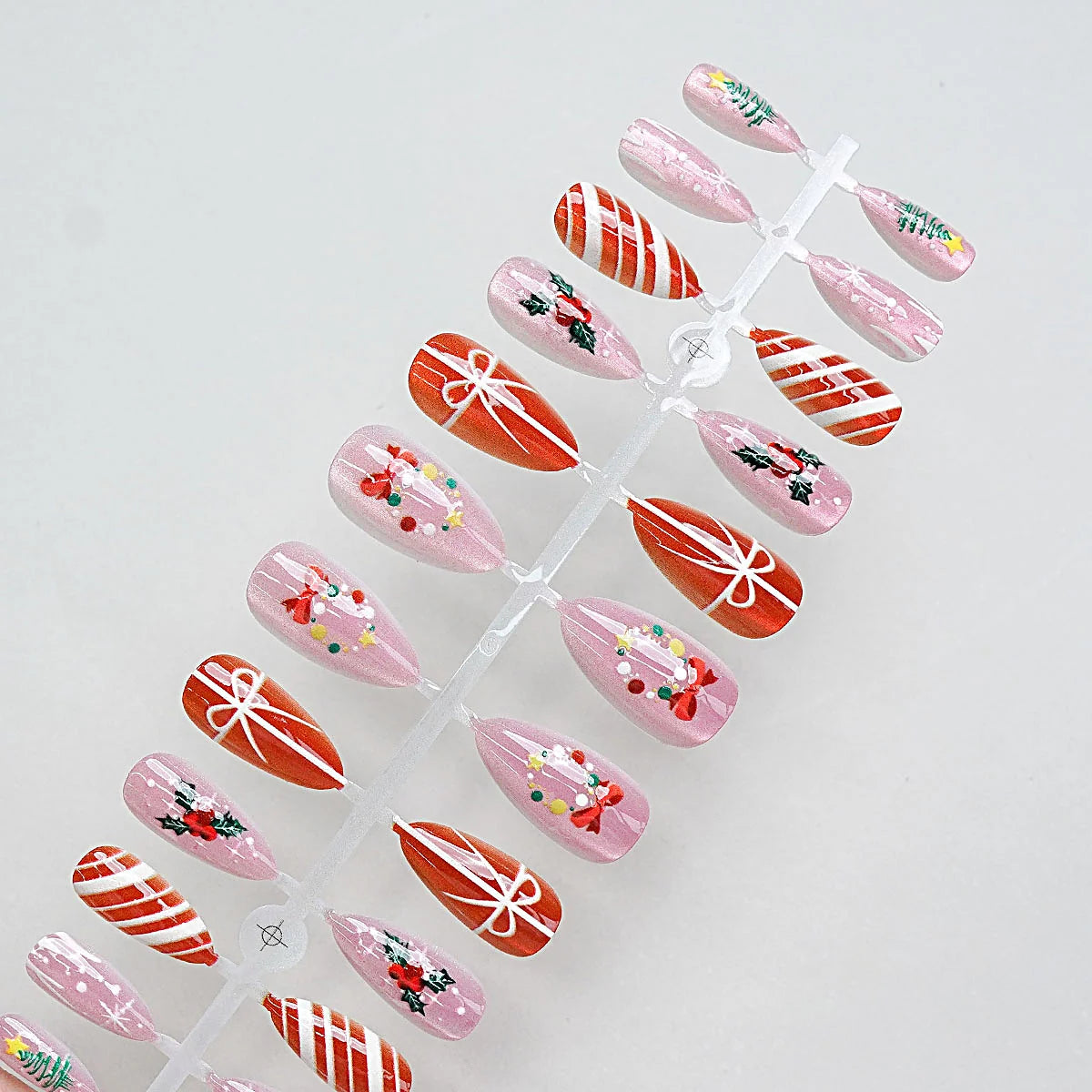 Press-On Nail Set 24-Piece Peel & Stick With File