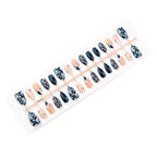 Press-On Nail Set 24 Pieces Jelly Glue