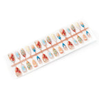 Press-On Nail Set 3D Embellished Strong Adhesive