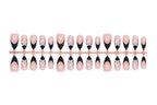 Press-On Nail Set 3D Floral Dots Easy Application
